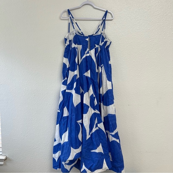 By Anthropologie Printed Babydoll Smock Maxi Dress Size XS *Flawed* - Picture 10 of 11